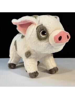 Disney Store Moana Pua Pig Plush Stuffed Animal Farm Toy
